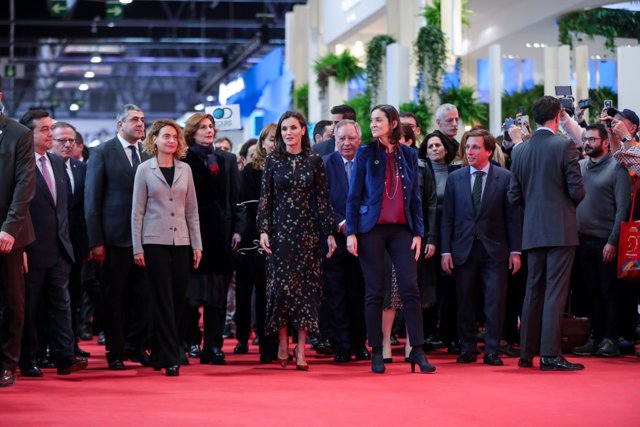  Letizia Ortíz a su llegada a la inauguración de la Feria Internacional de Turismo de Madrid 'Fitur 2020'