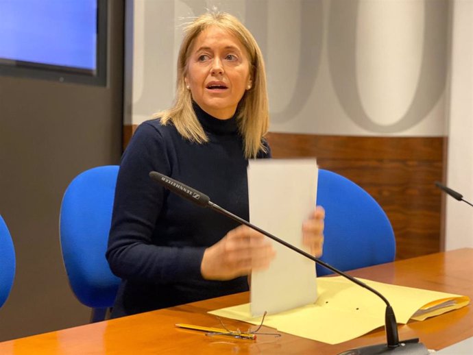 Portavoz de Vox en el Ayuntamiento de Oviedo, Cristina Coto.