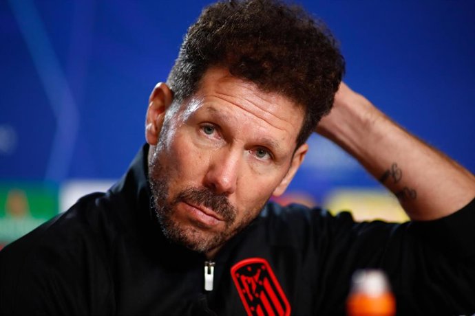 Simeone en rueda de prensa