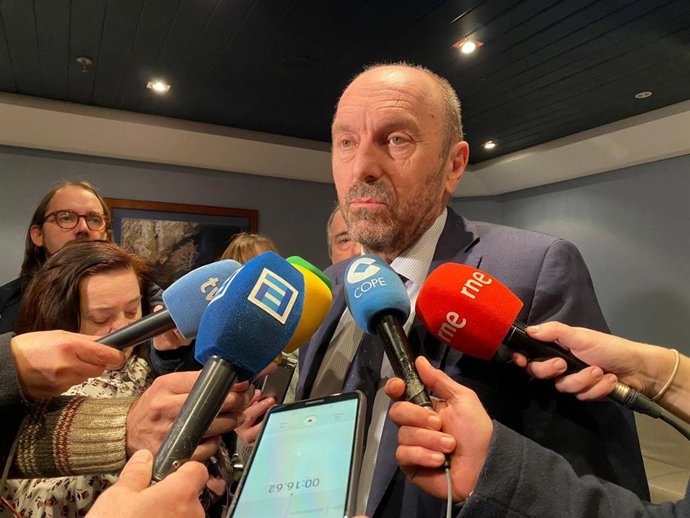 Vicepresidente Y Consejero De Infraestructuras, Medio Ambiente Y Cambio Climático Del Principado De Asturias, Juan Cofiño.