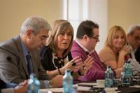 Núria Marín defiende que "el diálogo institucional da sus frutos" para la continuidad del MWC