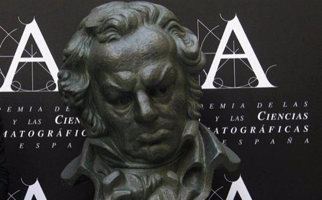 El anterior diseño de la estatuilla de los Premios Goya