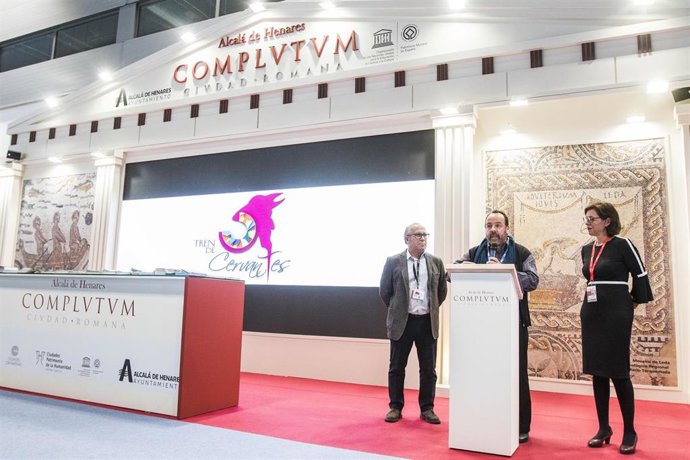 El Ayuntamiento de Alcalá presenta en Fitur la nueva edición del Tren de Cervantes.