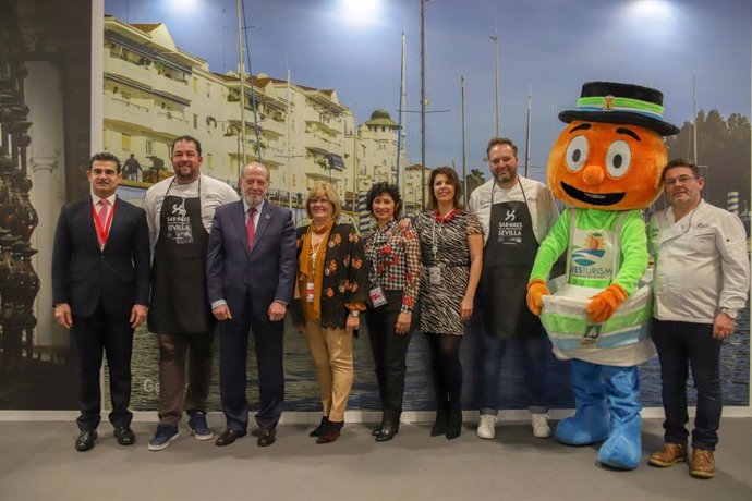 Cocina en directo en Fitur con Gelves