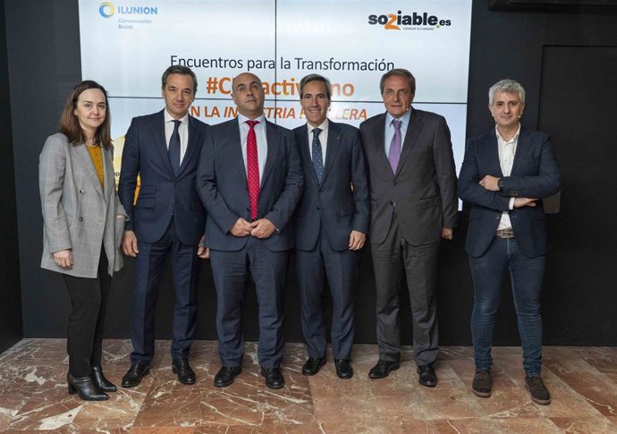 Los participantes del foro 'CEO-Activismo en la industria hotelera, organizada por el portal Soziable