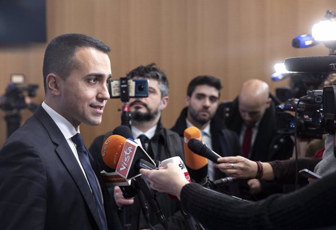 AMP.- Italia.- Di Maio renuncia como líder del Movimiento 5 Estrellas en Italia