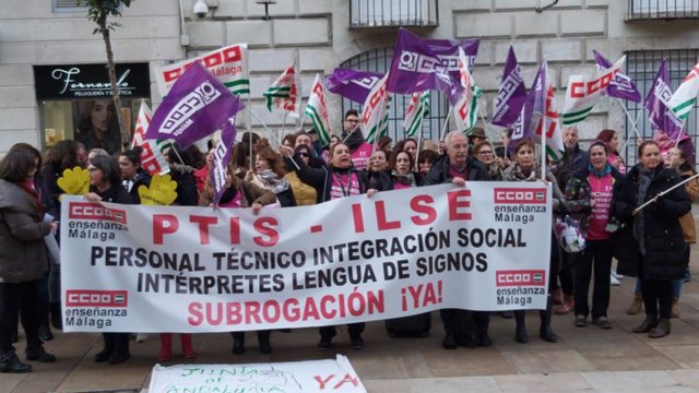 Nuevas manifestaciones de PTIS e ILSE en las ocho provincias andaluzas