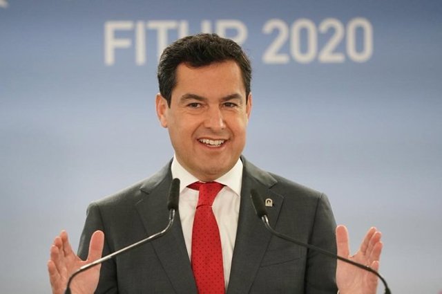 Juanma Moreno, este miércoles