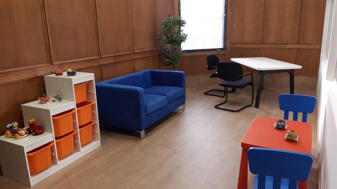 Cámara Gesell en los juzgados de Plaza de Castilla