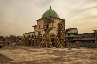 Reconstrucción de la mezquita Al Nuri