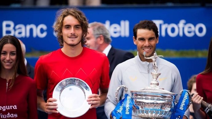 El griego Stefanos Tsitsipas y el español Rafa Nadal, finalistas del Barcelona Open Banc Sabadell de 2018