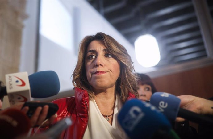 La secretaria general del PSOE-A, Susana Díaz 