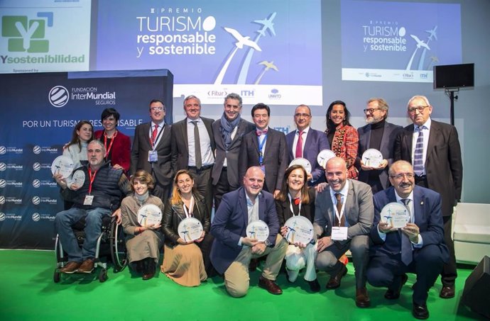 Gandores y finalistas del III Premio de Turismo Responsable y Sostenible de la Fundación InterMundial.