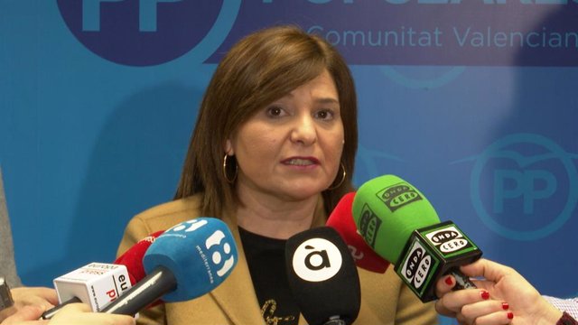 Bonig atiende a los periodistas en la sede del PPCV