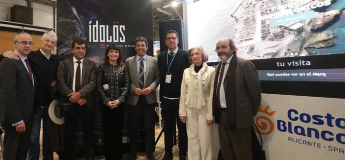 Fitur.- El MARQ de Alicante presenta 'Ídolos. Miradas milenarias', la muestra qu