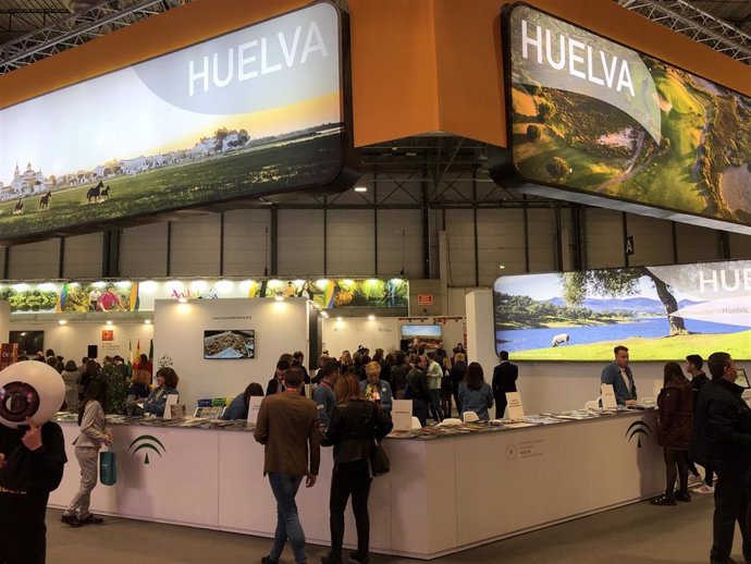 Expositor de Huelva en Fitur