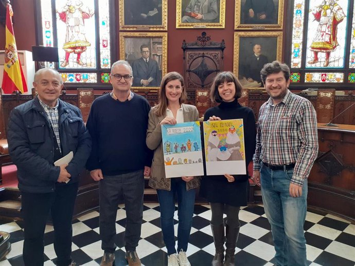 Presentación de los carteles de Sa Rua y Sa Rueta.