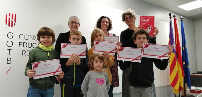 Premiados en el concurso de Educación.