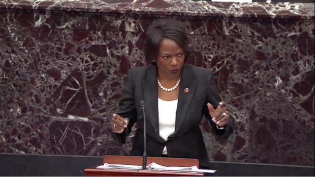 The 'prosecutors' Democrats argue in the 'impeachment' that Trump La congresista Val Demings, una de las 'fiscales' demócratas en el 'impeachment' contra el presidente de Estados Unidos, Donald Trump.