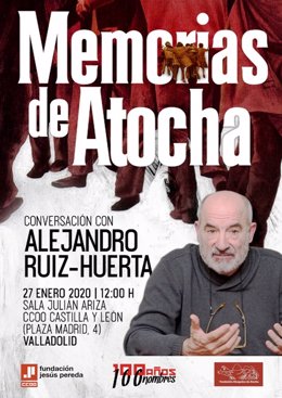 El único superviviente de 'La Matanza de Atocha' participa en un coloquio este lunes en Valladolid.
