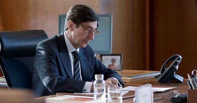 El presidente de Bankia, José Ignacio Goirigolzarri, en su despacho.