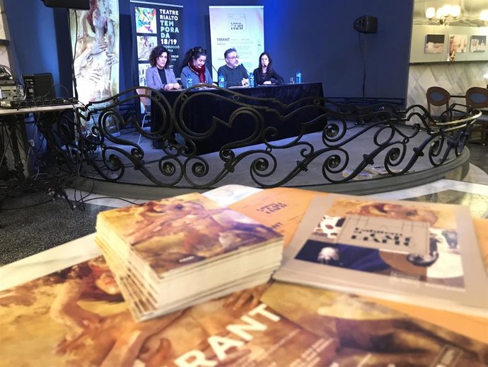 Imagen de archivo de la presentación de la obra 'Tirant' en el Teatro Rialto