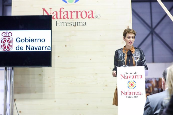 Fitur.- La presidenta de Navarra destaca en Fitur el potencial de crecimiento tu