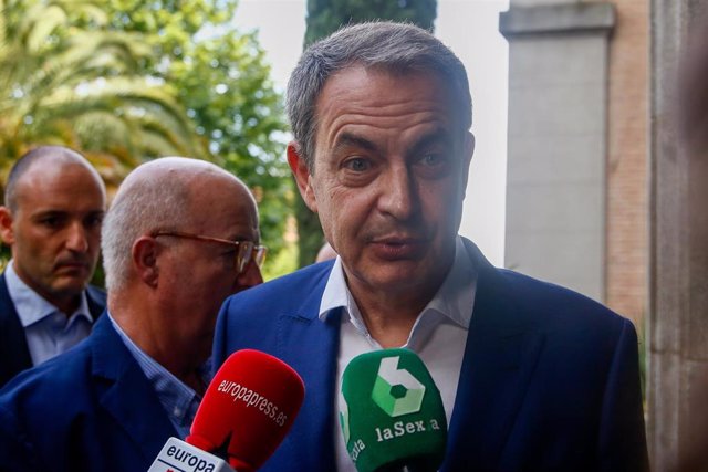 El ex presidente del Gobierno José Luis Rodríguez Zapatero