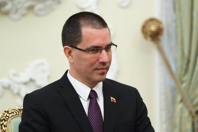 El ministro de Exteriores venezolano, Jorge Arreaza. 