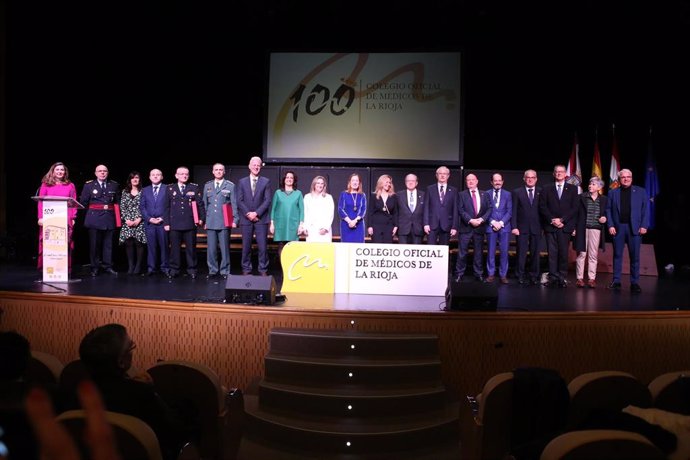 Gala del Centenario del Colegio Oficial de Médicos en Logroño