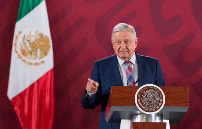 Imagen del presidente de México, Andrés Manuel López Obrador.