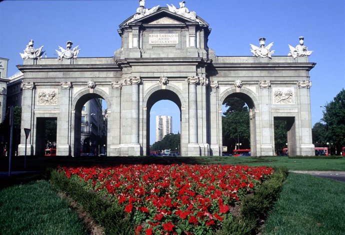 Imagen de archivo de la Puerta de Alcalá.