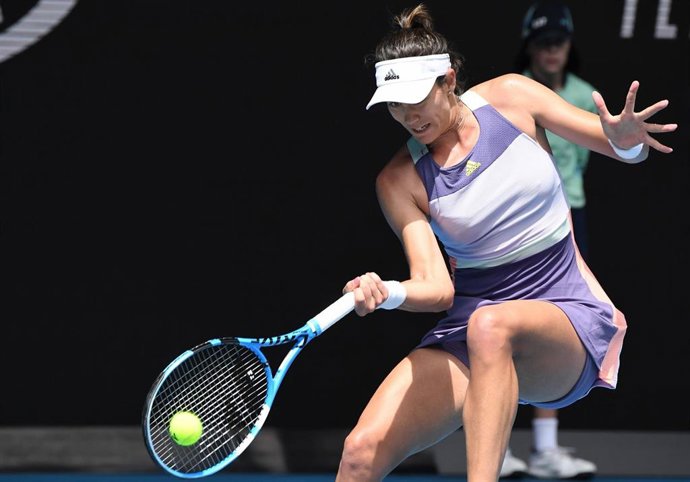 La tenista española Garbiñe Muguruza