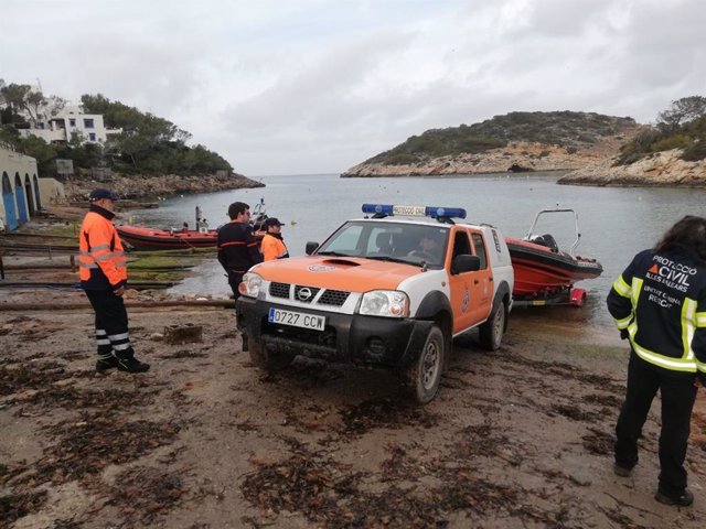 Se retoman las búsquedas de los desaparecidos en Baleares por el temporal 'Gloria'.