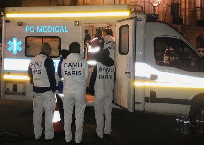 Ambulancia en París, Francia