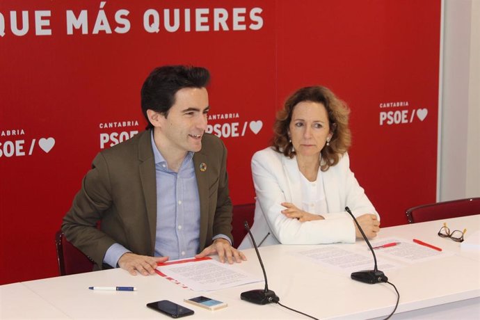Pedro Casares e Isabel Fernández