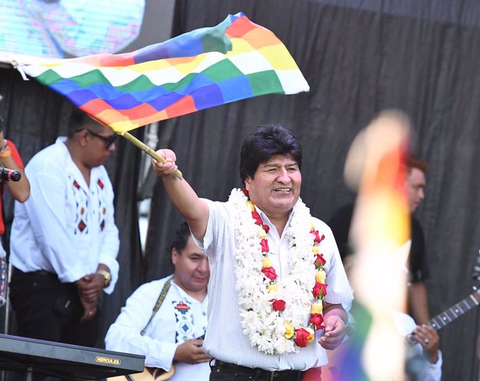 Bolivia.- Morales critica los partidos "reciclados" inscritos para las eleccione