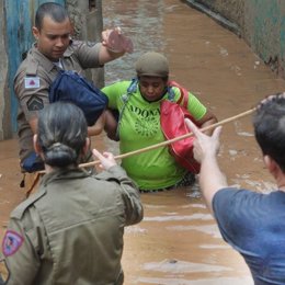 Brasil.- Al menos doce muertos por las lluvias torrenciales en Brasil
