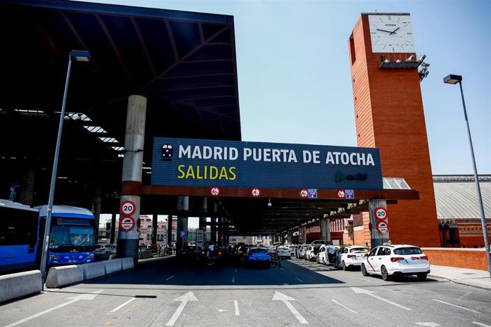 Estación de tren de Puerta de Atocha de Madrid 