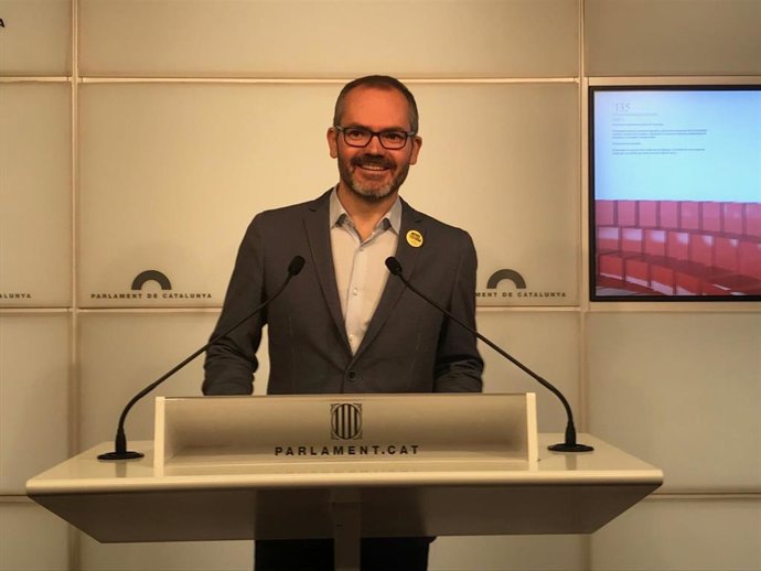 El vicepresidente del Parlament y diputado de JxCat Josep Costa, en una foto de archivo.