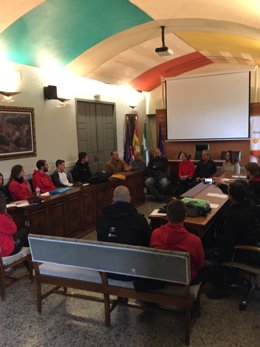 Reunión empresarios en Cazorla