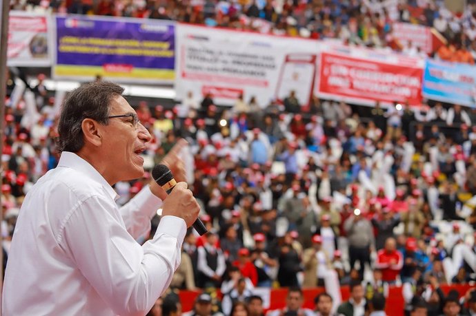 El president del Perú, Martín Vizcarra.