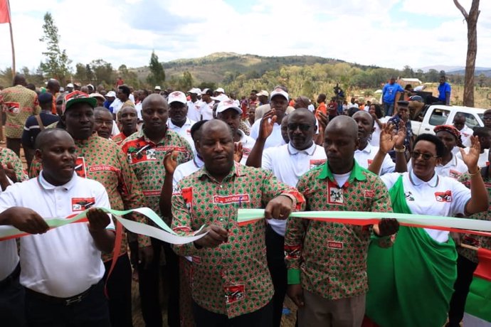 Evariste Ndayishimiye, candidato a la Presidencia de Burundi