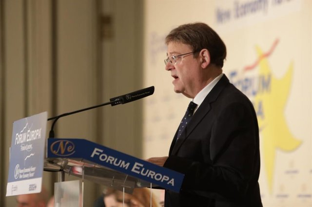 Puig en un desayuno informativo en Madrid