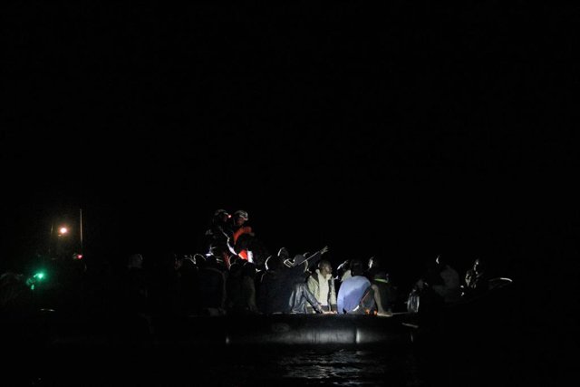 Rescate de migrantres por parte del 'Ocean Viking'