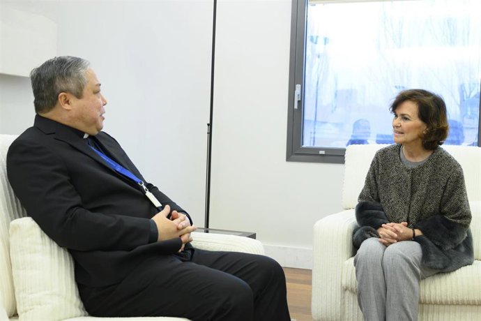 El Gobierno minimiza la escala de la 'número dos' de Maduro y acusa al PP de pre