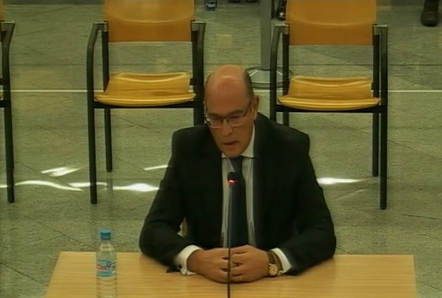 Declara com a testimoni el coronel de la Guàrdia Civil Diego Pérez de los Cobos en el judici a l'Audiència Nacional contra la cúpula dels Mossos per el 1-O.