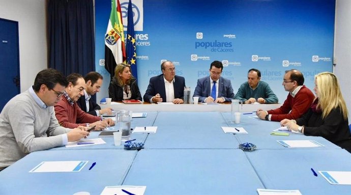 El PP celebra su comité de Dirección en Cáceres