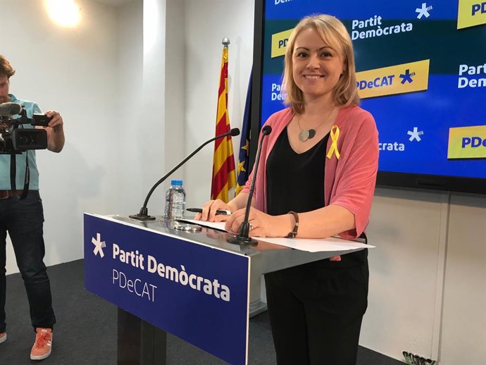 Maria Senserrich (PDeCAT), en una foto d'arxiu.