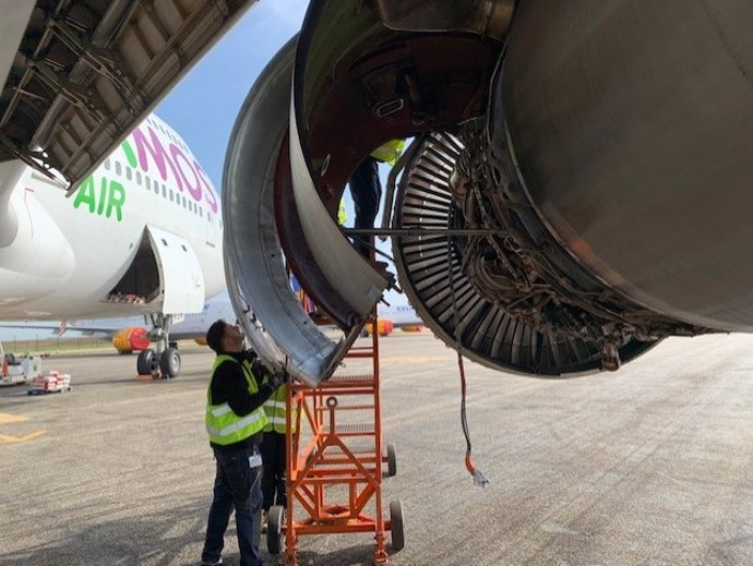 Reciclaje del avión Jumbo Boeing 747